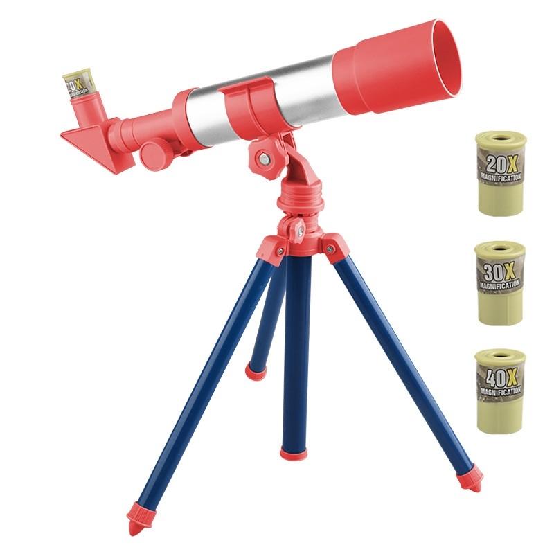 Kids Beginner Telescope – Science & Nature Exploration Toy (Type B – Blue)