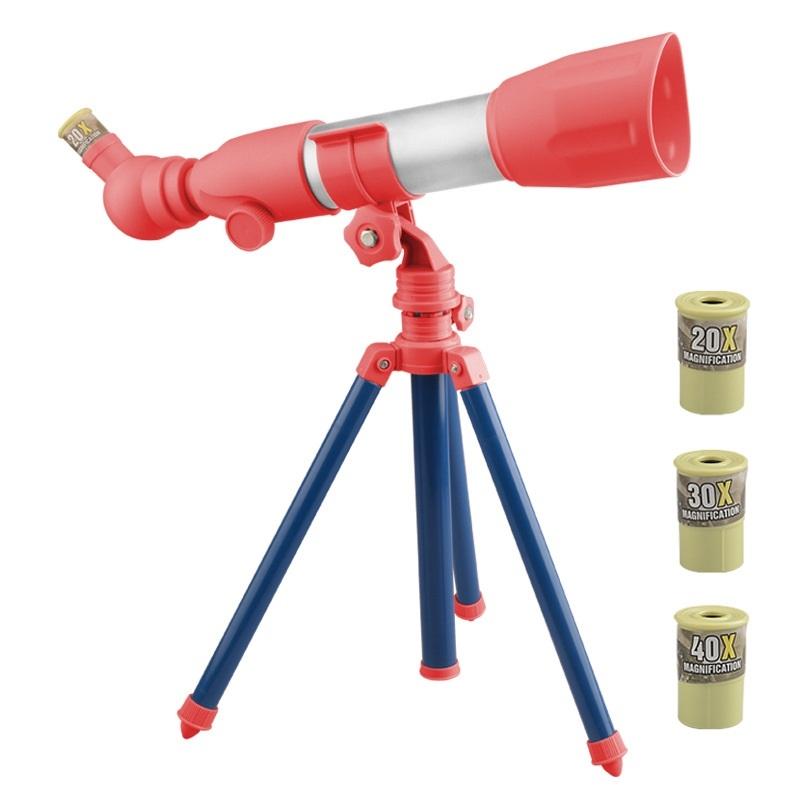 Kids Beginner Telescope – Science & Nature Exploration Toy (Type B – Blue)