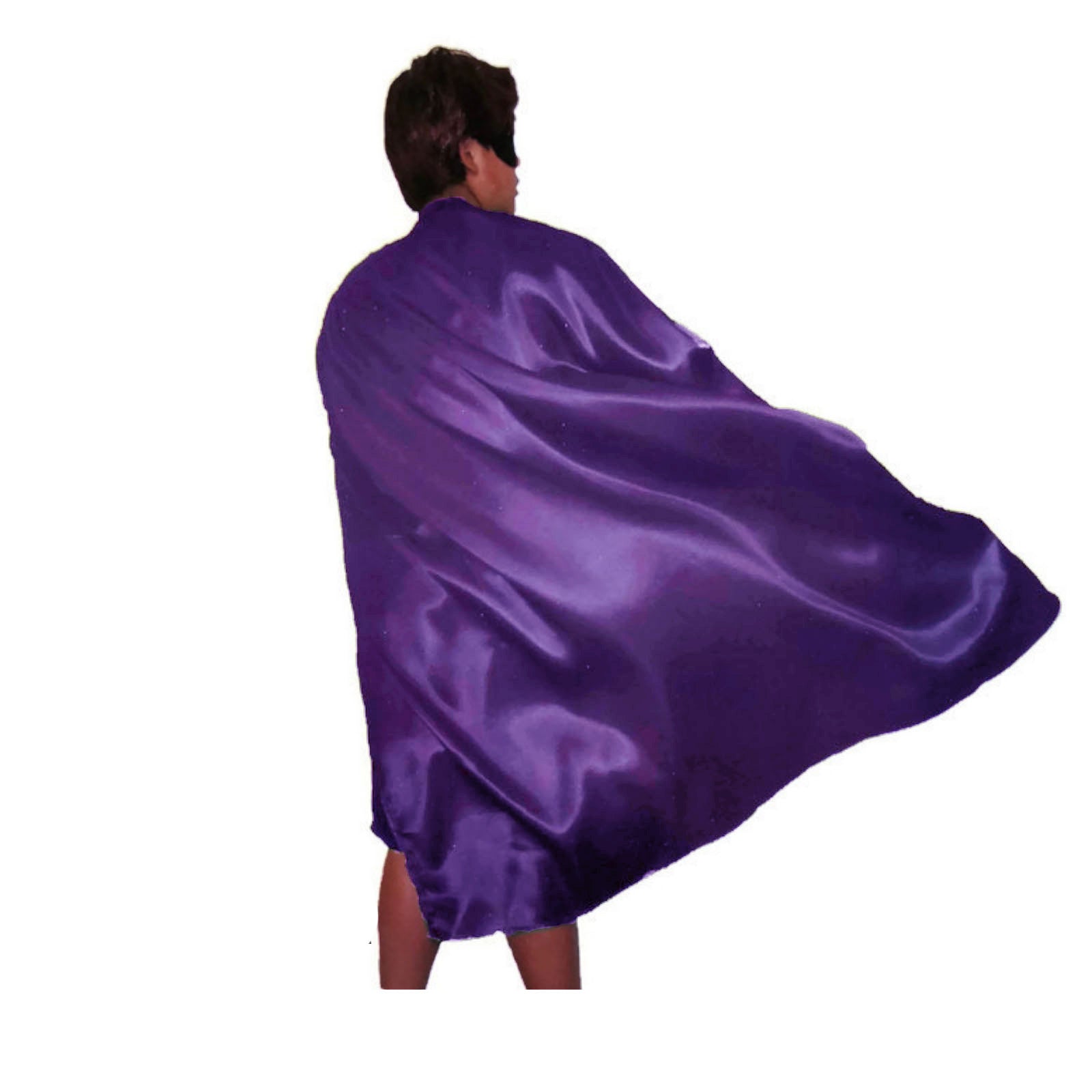 Superhero and Wizard Cape Adult Party Costume - Purple