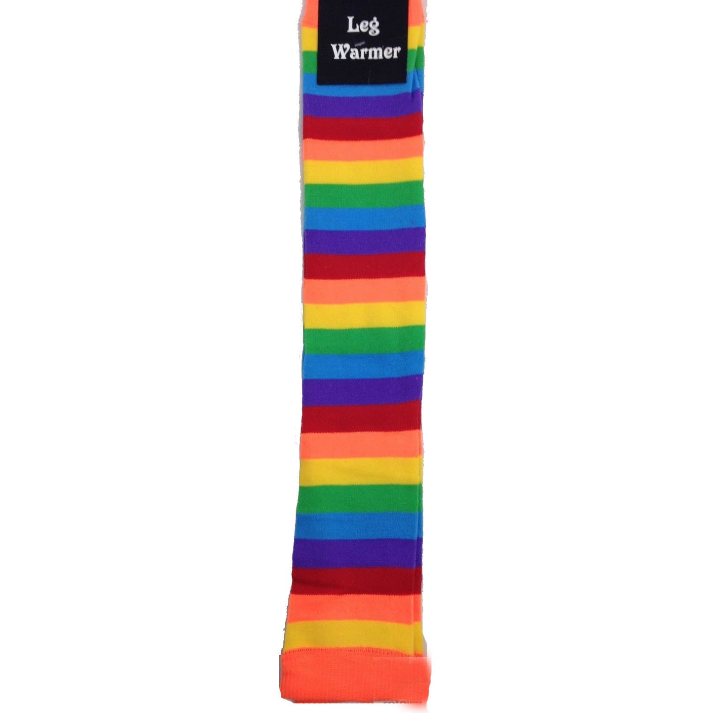 1980s Rainbow Stripe Leg Warmers Costume Party Accessory