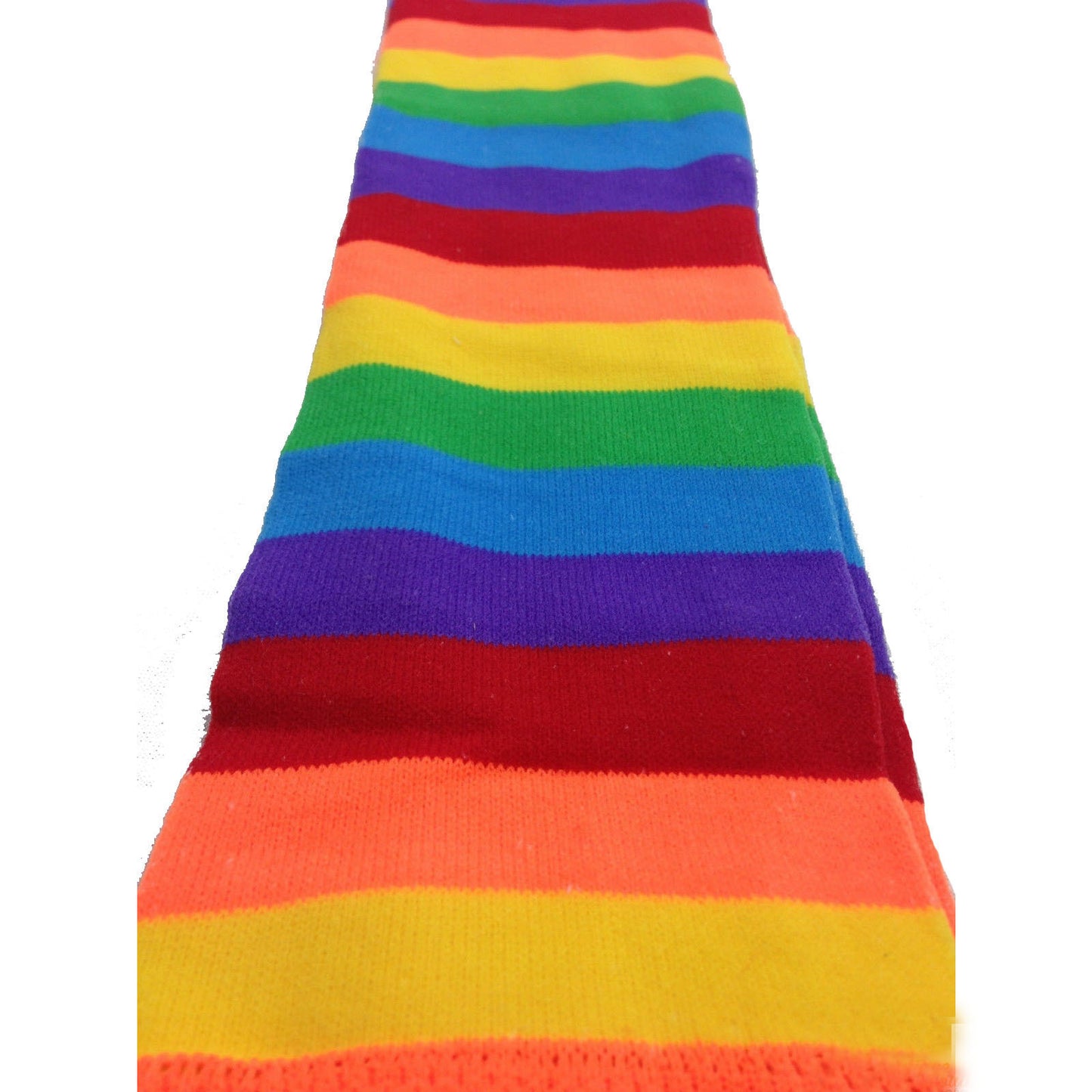 1980s Rainbow Stripe Leg Warmers Costume Party Accessory