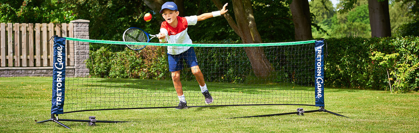 Tretorn Game - Portable Tennis Kit (*Suitable for Badminton & Volleyball)