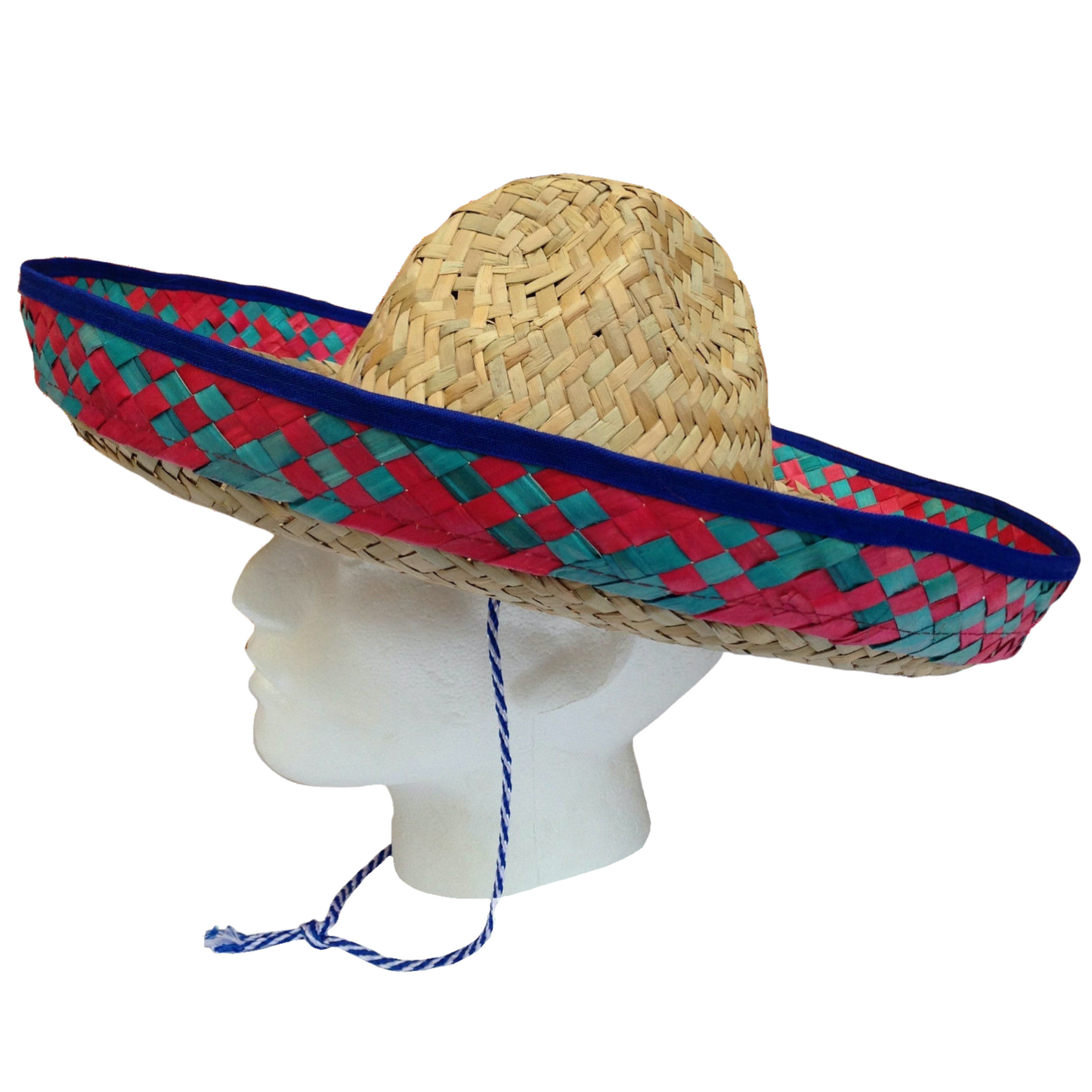 Mexican Sombrero Straw Hat Party Costume