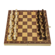 Chess Board Game Large Wooden Folding Portable Chessboard Set