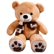 Donut The Giant Teddy Bear - 100 cm Khaki Soft Plush Snuggle Bear