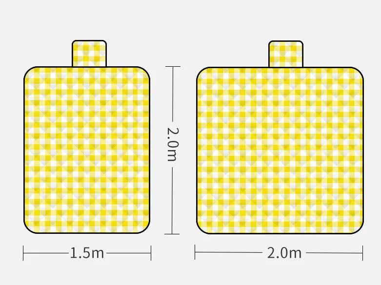 Waterproof Outdoor Picnic Blanket – Thickened & Foldable Mat (150x200cm) | The Camping Grove