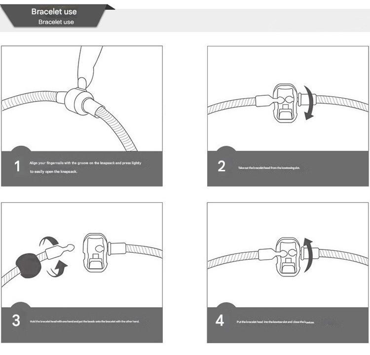 Kids DIY Beaded Bracelet Kit – Blue Edition Jewellery Making Set with Charms, Storage Box & Display Stand