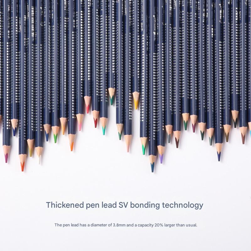 Giorgione Artist Aquarelle Watercolour Pencils – 12-Colour Water-Soluble Set with Tin Case