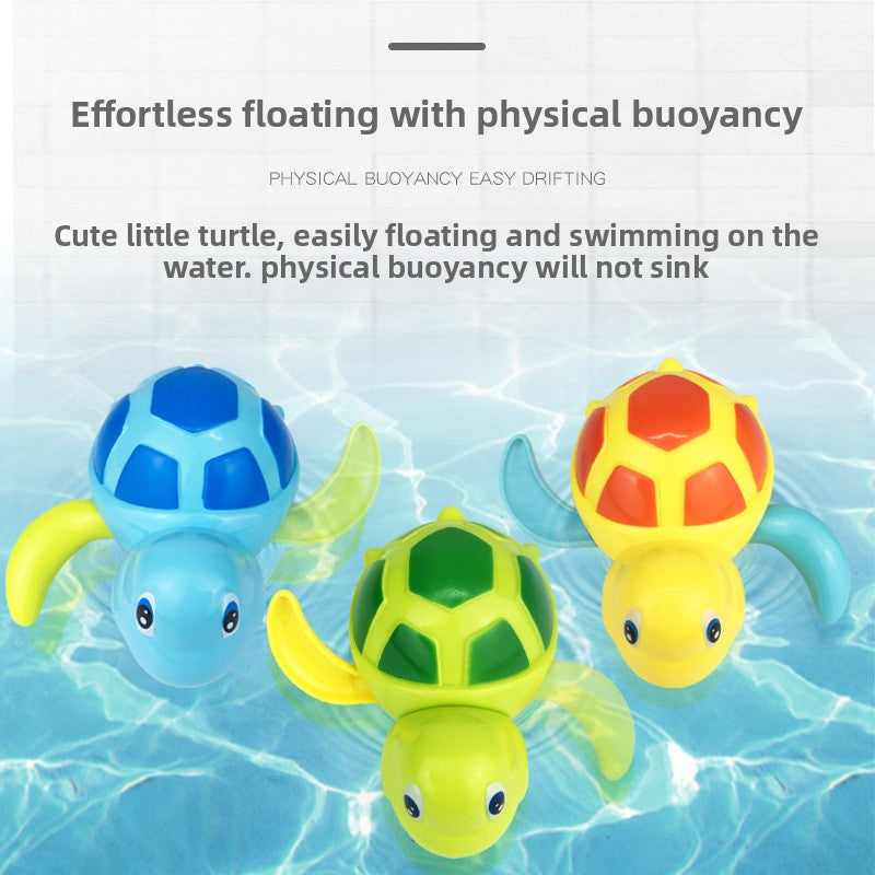 Wind-Up Swimming Turtles Bath Toy Set (3-Pack)