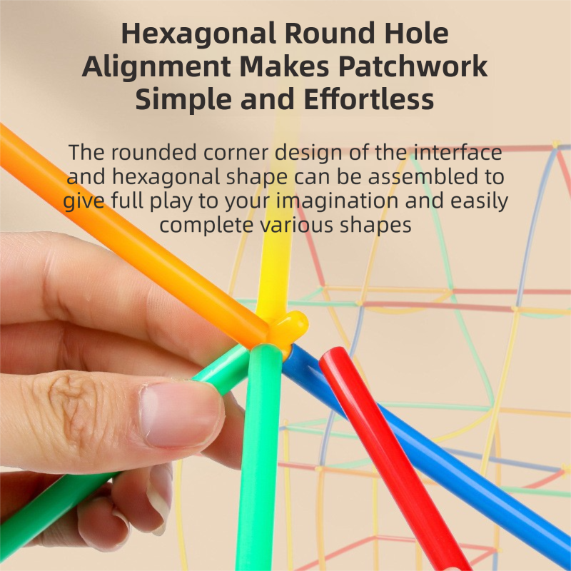 FlexiStraw Builder Set (200-Piece Construction Kit)