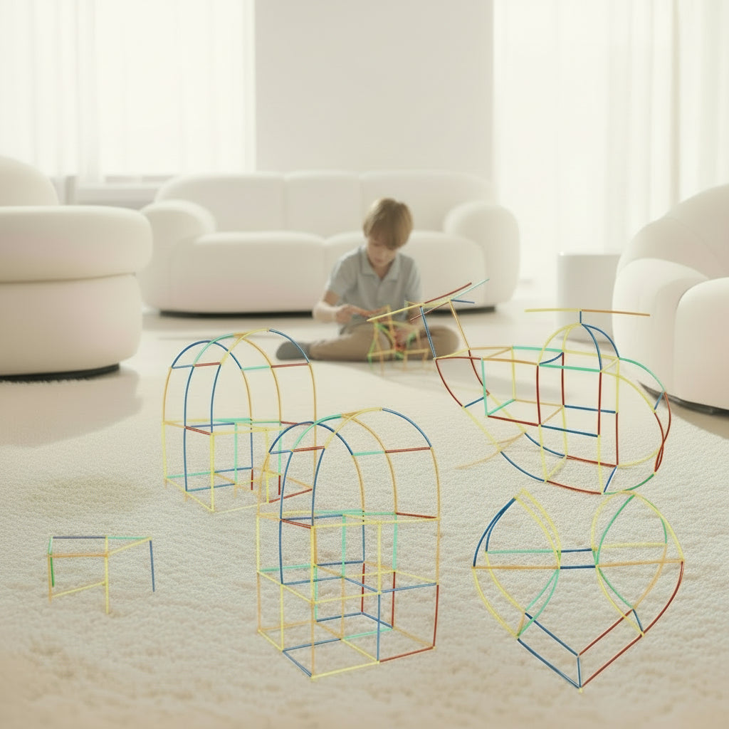 FlexiStraw Builder Set (200-Piece Construction Kit)