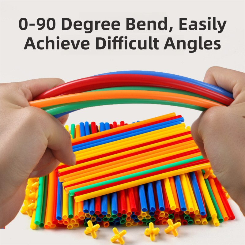 FlexiStraw Builder Set (400-Piece Construction Kit)