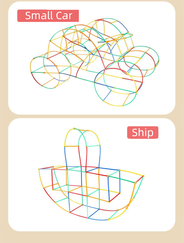 FlexiStraw Builder Set (400-Piece Construction Kit)