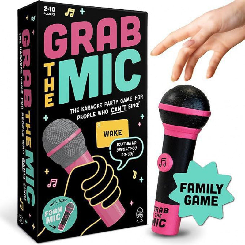 Grab The Mic – High-Energy Music Party Game for Family & Friends