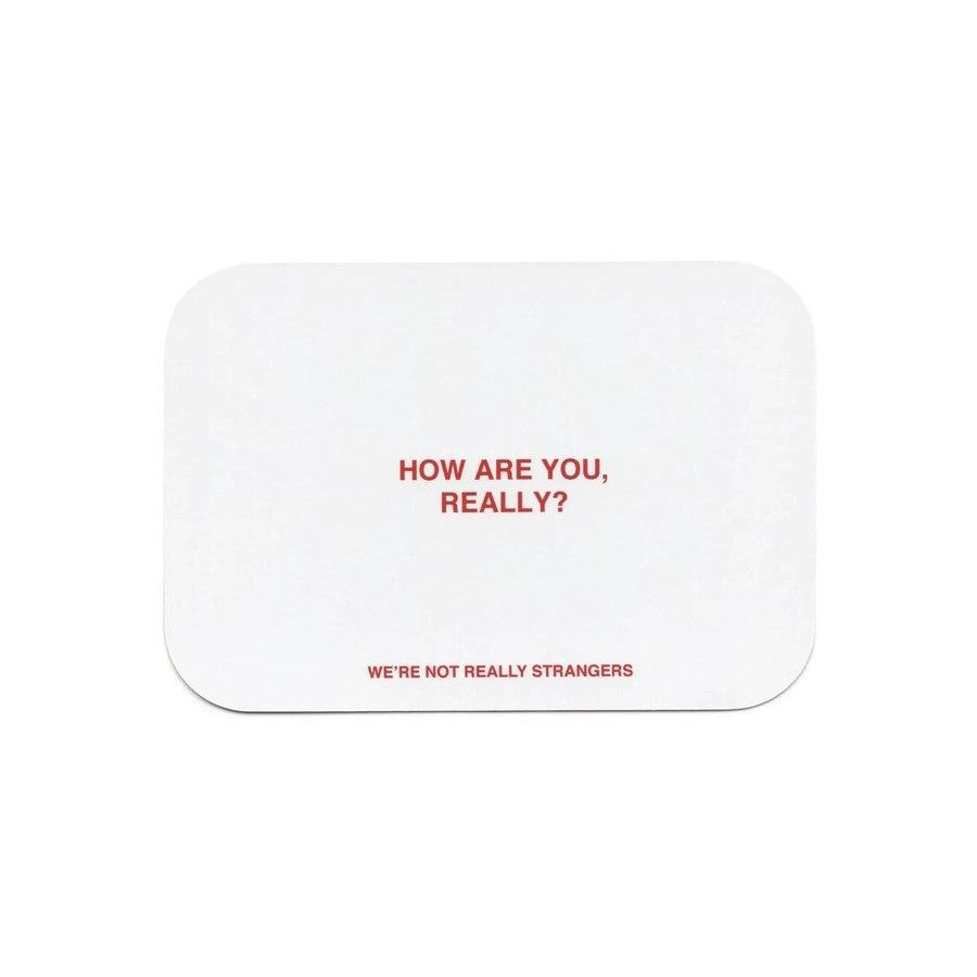 The We're Not Really Strangers Card Game – Deep Conversation & Relationship Building Game Close-up Card Image